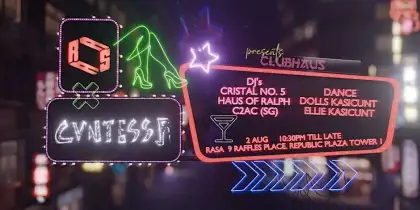 8 CVNTESSA x RASA present CLUBHAUS (Melbourne)