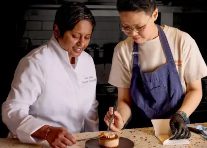 Pastry chef Smita Grosse