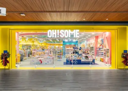 OH!SOME Samyan Mitrtown Bangkok yellow storefront