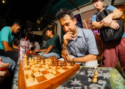 people playing chess