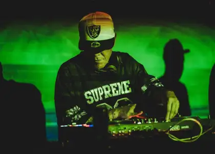 DJ Lorry on the deck at a recent hip hop show organized by VeeHK.