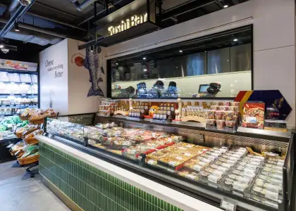 Oliver’s The Delicatessen's Suhi Bar area