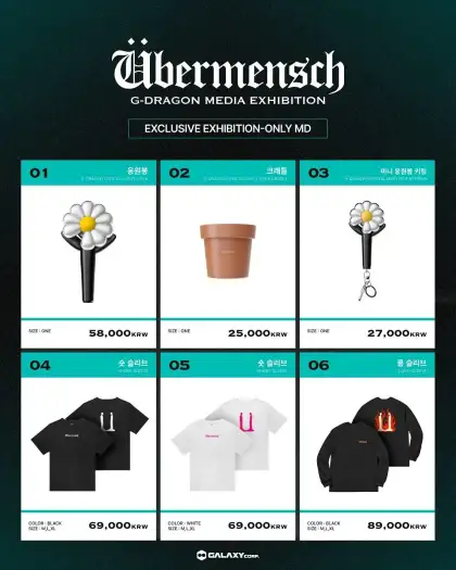 Merch list