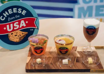 Mocktails and cheese pairings