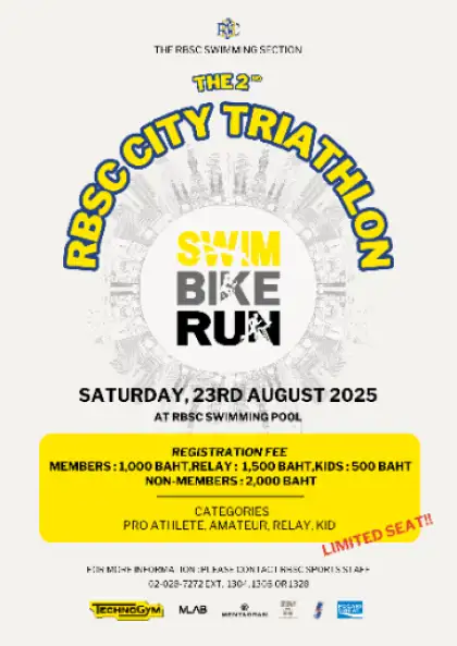 The 2nd RBSC City Triathlon 2025
