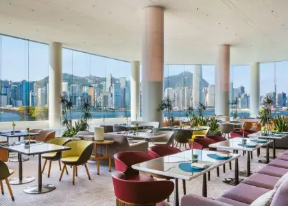 The Lobby Lounge's interior