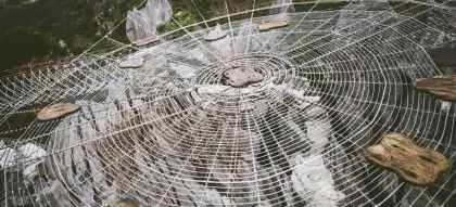 Masungi Georeserve trail mountain