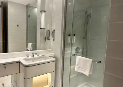 Bathroom of Lanson Place Causeway Bay Studio Residences Room