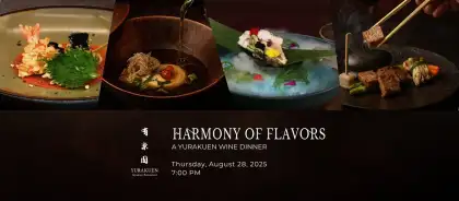 Harmony of Flavors: A Yurakuen Wine Dinner