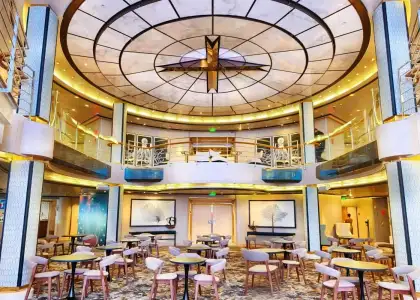 StarCruises’ “Star Voyager” lobby