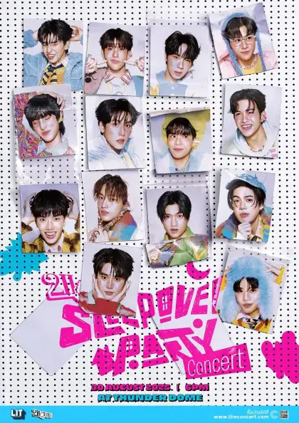 2HOUSES SLEEPOVER PARTY CONCERT