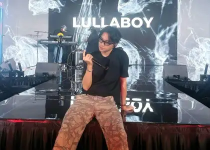 Lullaboy at one of his shows' rehearsal