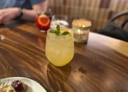 Lemon Honey Gazosa at Nocino Hollywood Road