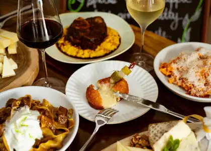 Nocino serves Swiss-Italian Cuisine