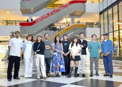 The 10 Thai artists participating in the show