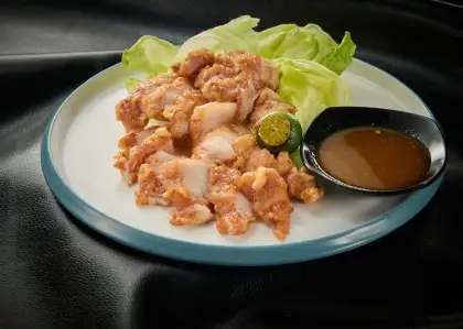 Crispy Pork Belly in Red Fermented Beancurd Sauce