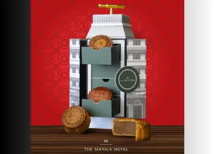 Manila Hotel - Mooncake Box of Four (Manila)