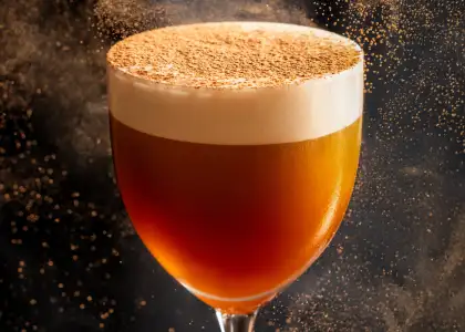 An espresso martini