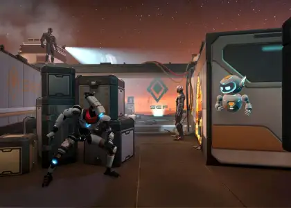 Game scene - Mars City