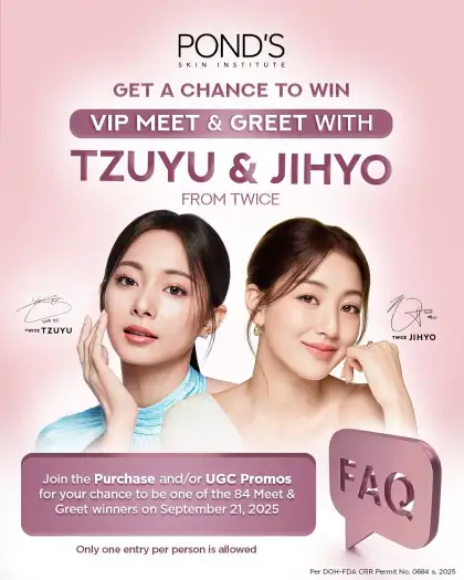 POND’S presents: Tzuyu and Jihyo from TWICE