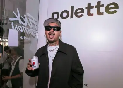 Rapper-dancer JB at polette's launch party