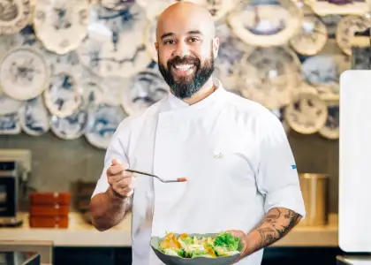 A picture of a Portuguese chef