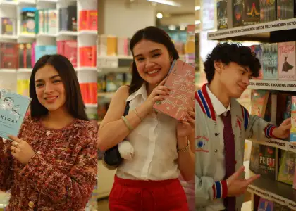 Photos of Gen Z celebrities with books