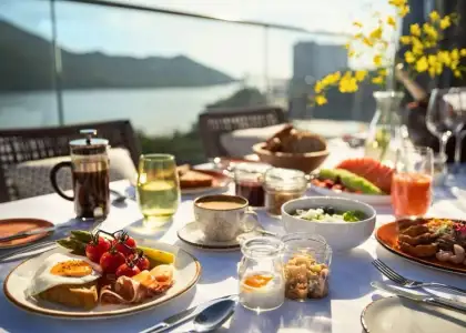 5 The Silveri Hong Kong – MGallery terrace breakfast spread