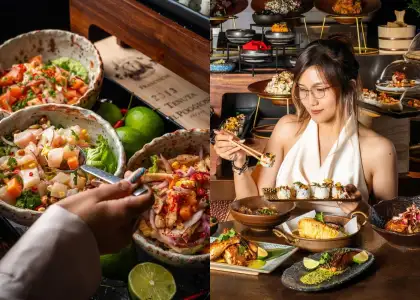 TokyoLima's new semi-buffet set