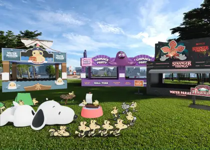 The Skills Game part of the Water Parade Market