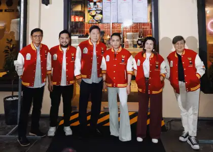 The executives of SBC Philippines attended the unveiling of the BGC flagship