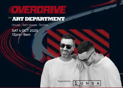 One of the DJs for OVERDRIVE 2025