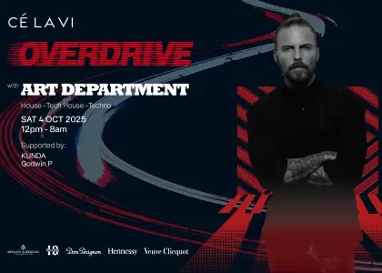 One of the DJs for OVERDRIVE 2025