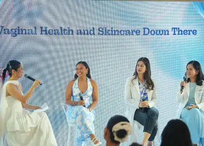 Speakers talk about vaginal health and skincare