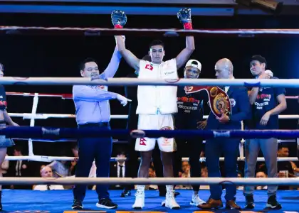 Saagar Pradhan boxer at The Encounter at PMQ