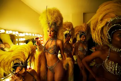 A showgirl