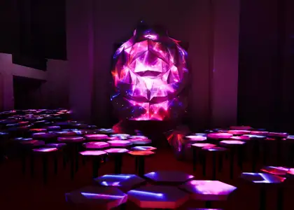 This zone features a four-metre-tall lion sculpture