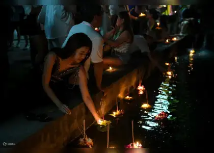 Yipeng Lanna Lantern Festival 2025 in Chiang Mai-Lamphun
