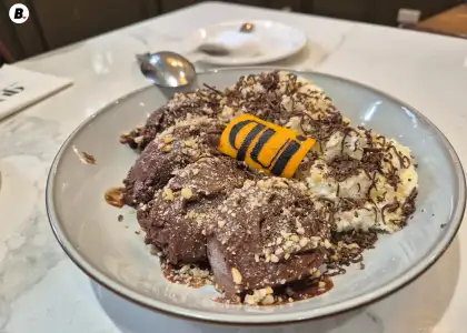 A French-inspired chocolate mousse