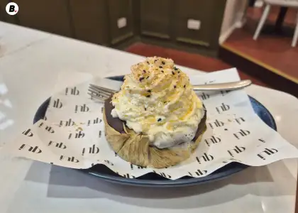 A reimagined Christmas dessert