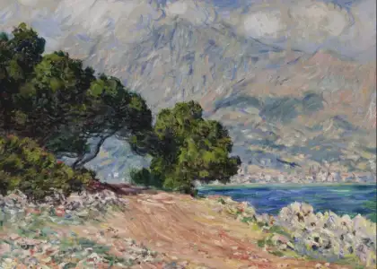Cap Martin, near Menton by Claude Monet