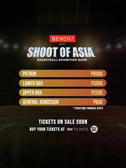 Ticket prices with charges