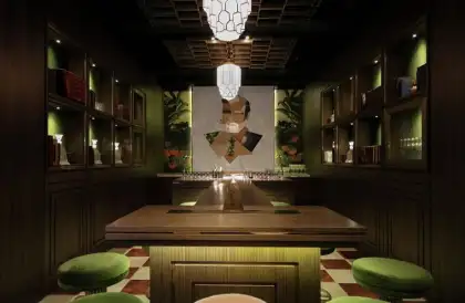 The Old Man interior