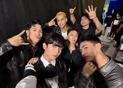 A group photo of 1st.ONE