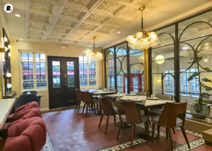 The first floor in Qui Pan Asian Brasserie