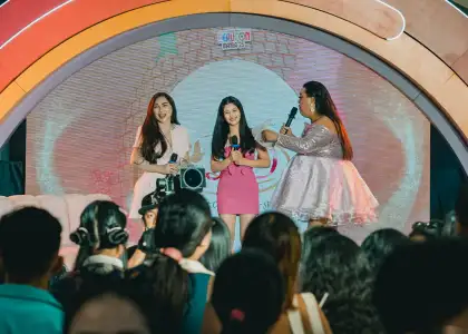 People on stage at BeauCon Manila 2025