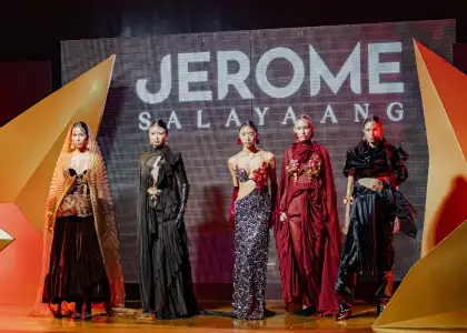 Designs made by Filipino designer Jerome Salaya Ang