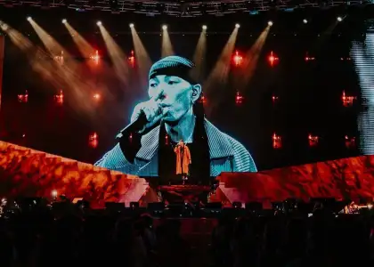 Novel Fergus at a previous performance