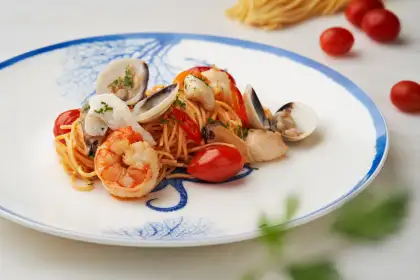 Scialatielli ai Frutti di Mare al Cartoccio