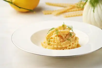 Mafaldine al Burro, Limone e Alic